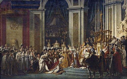 Le Sacre de Napoléon, 1808, Jacques-Louis David