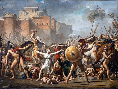 Les Sabines, 1799, Jacques-Louis David