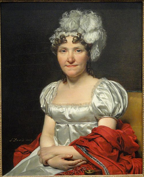 Portrait de Charlotte David, 1813, Jacques-Louis David
