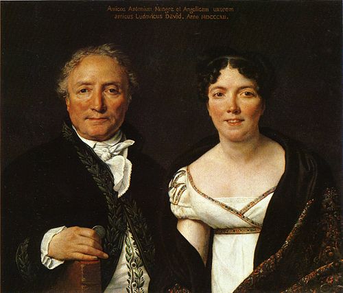 Monsieur et Madame Mongez, 1812, Jacques-Louis David
