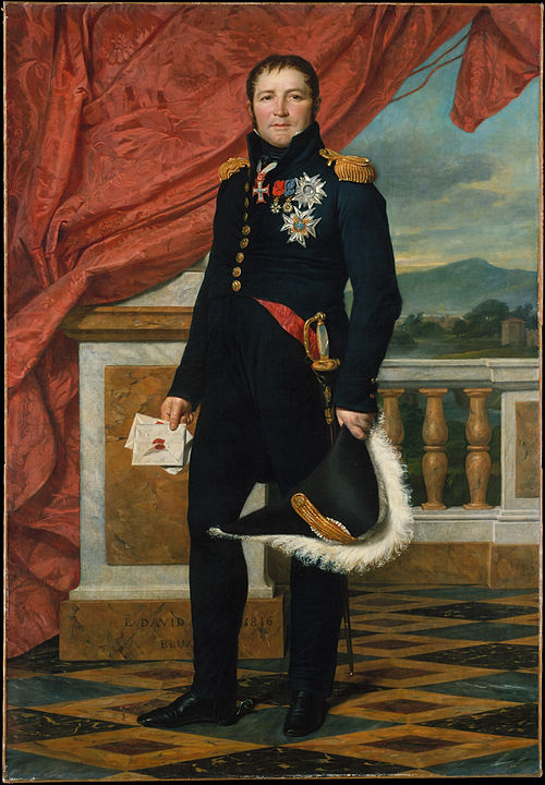 Portrait du général Étienne-Maurice Gérard, 1816, Jacques-Louis David