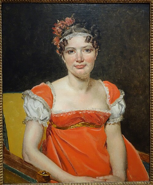 Portrait de Laure-Emilie-Felicite David, La Baronne Meunier, 1812, Jacques-Louis David