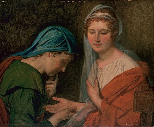 La Bonne Aventure, 1824, Jacques-Louis David