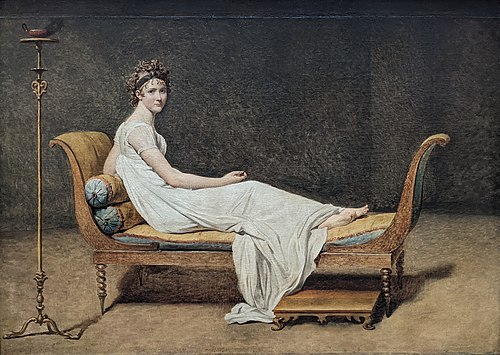 Madame Récamier, 1800, Jacques-Louis David