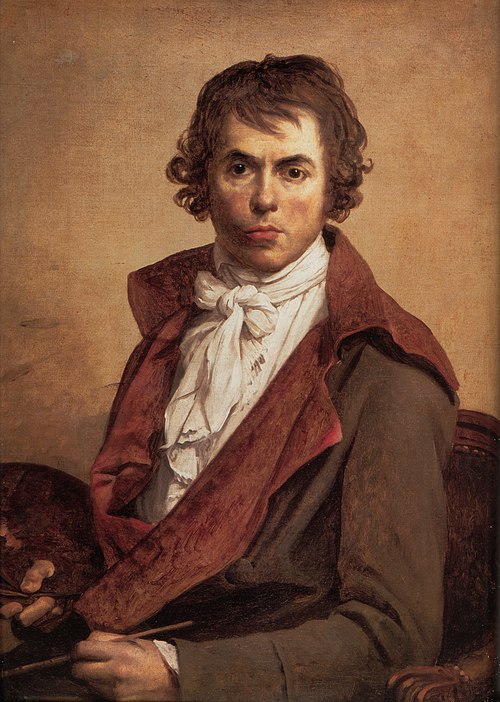Autoportrait, 1794, Jacques-Louis David