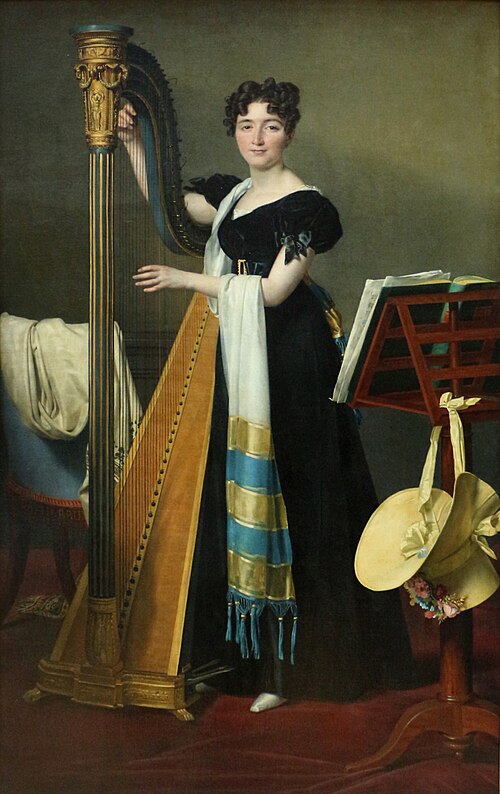 Portrait de Juliette de Villeneuve, 1824, Jacques-Louis David