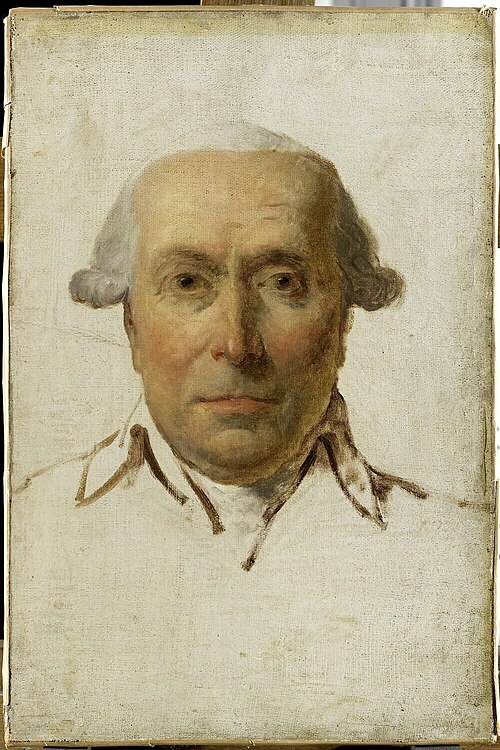 Portrait présumé de Le Goazre de Kervélégan, 1790, Jacques-Louis David