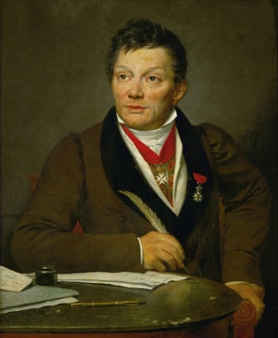 Portrait d'Alexandre Lenoir, 1816, Jacques-Louis David