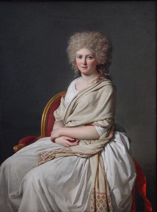 Anne-Marie-Louise Thélusson, Countess of Sorcy, 1790, Jacques-Louis David