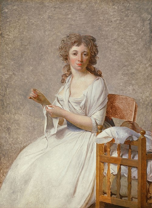 Portrait of Madame Adélaide Pastoret, 1791, Jacques-Louis David