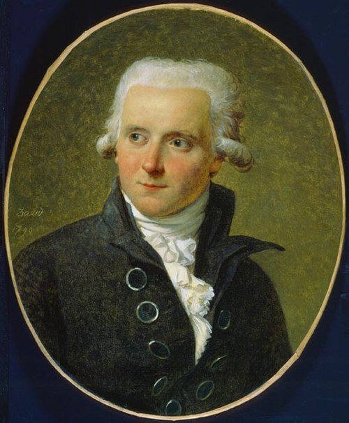 Portrait Pierre Sériziat, 1790, Jacques-Louis David