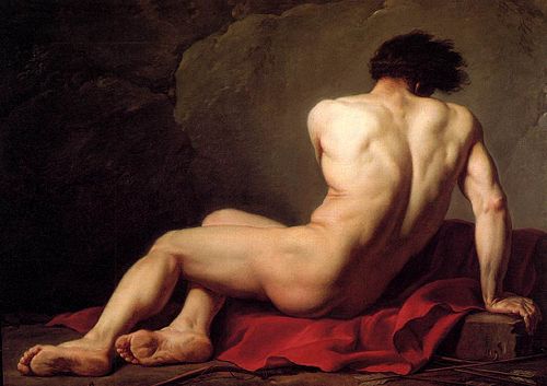 Académie d'homme, 1780, Jacques-Louis David