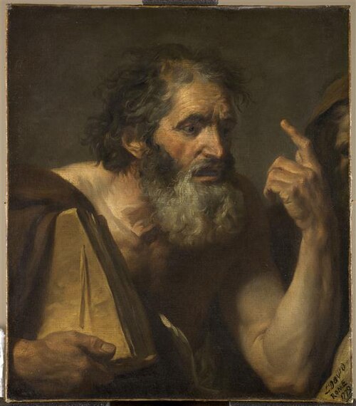Le Philosophe, 1779, Jacques-Louis David