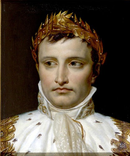 Napoléon, tête couronnée, 1807, Jacques-Louis David
