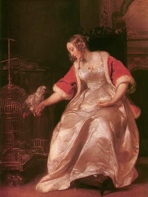 Am I loved?, 1847, Károly Brocky