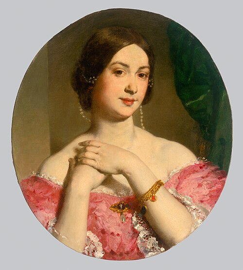 Jozefína Tschildová (Fanny), 1844, Károly Brocky