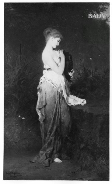 Girl with amphora, 1878, Robert Beyschlag