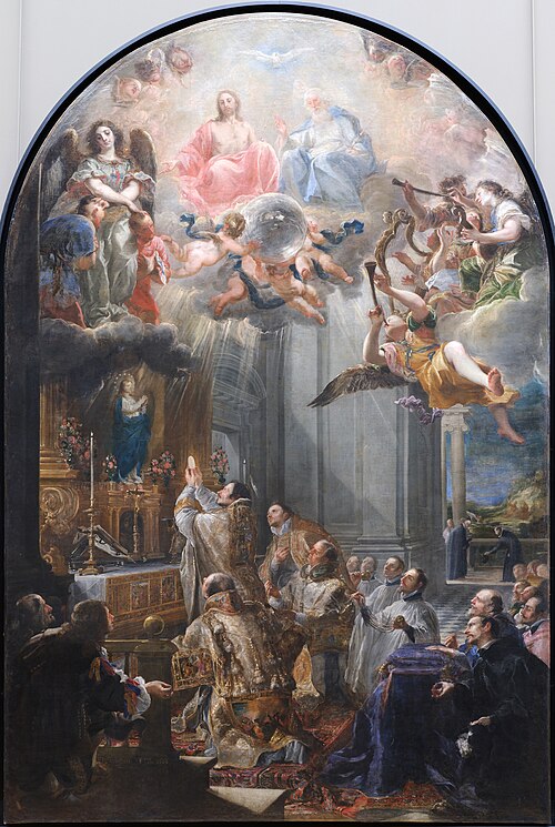 La Messe de fondation de l'Ordre des Trinitaires, 1666, Juan Carreño de Miranda