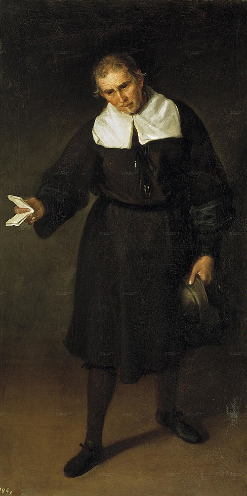 Le Bouffon Francisco Bazán, 1680, Juan Carreño de Miranda