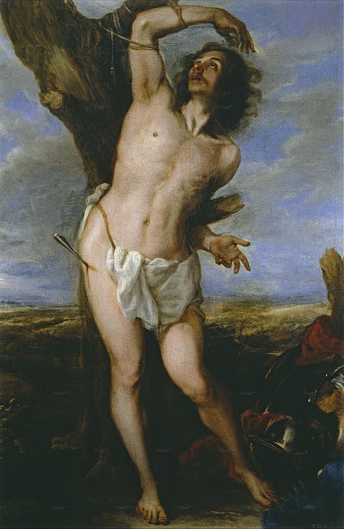 Saint Sébastien, 1656, Juan Carreño de Miranda