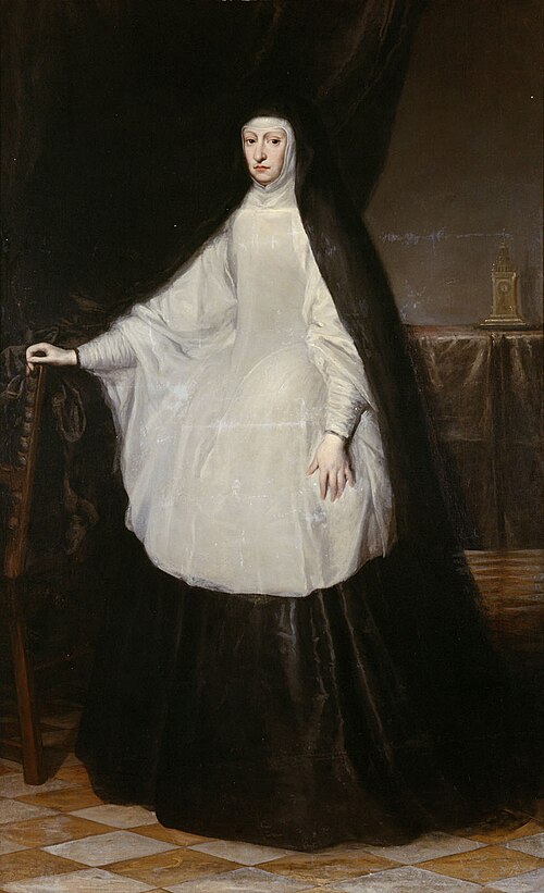 Erzherzogin Maria Anna, Königin von Spanien, als Witwe, 1665, Juan Carreño de Miranda