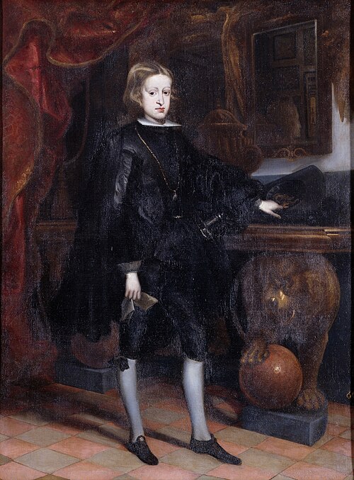 Charles II as a child, 1675, Juan Carreño de Miranda