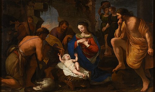 L'Adoration des Bergers, 1650, Jean Hélart