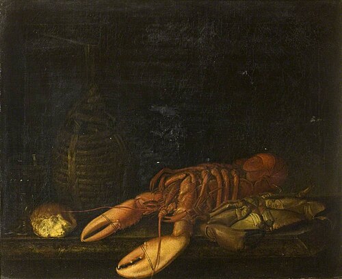 Still Life with a Lobster and a Crab, , Jakob Bogdani
