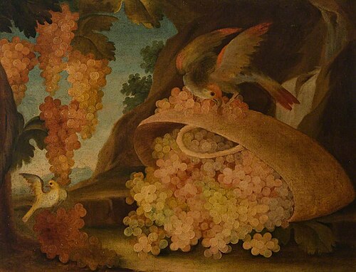Still Life of Fruit and Birds, , Jakob Bogdani