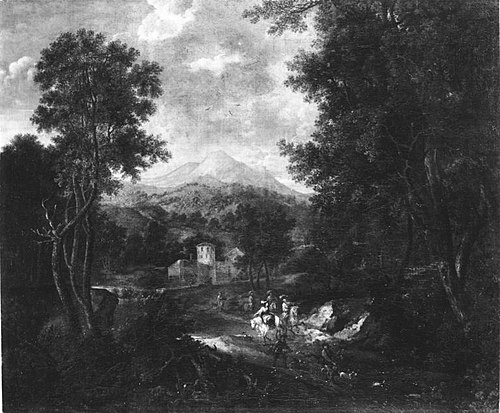 Ideallandschaft, 1693, Christoph Ludwig Agricola
