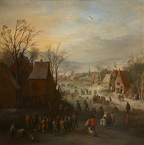 The Four Seasons: Winter, 1730, Théobald Michau