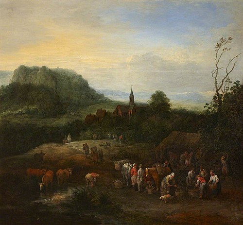 The Four Seasons: Autumn, 1730, Théobald Michau