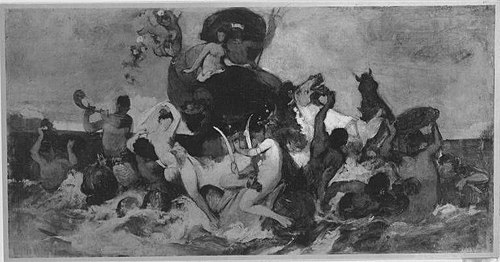 Neptuns Meerfahrt, 1877, Otto Seitz