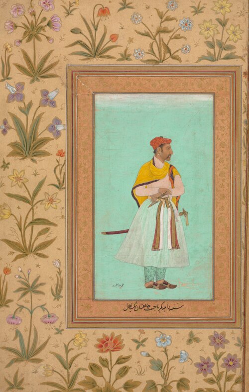 Portrait of Raja Bikramajit, 1620, Lal Chand