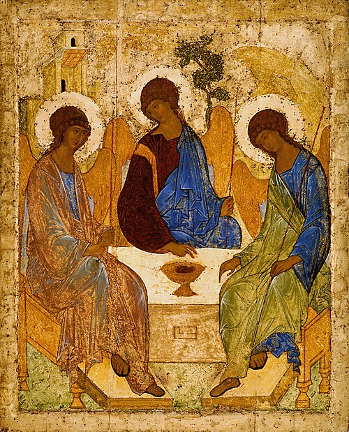 Trinité, 1420, Andreï Roublev