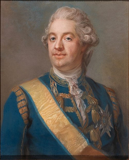 Greve Claes Julius Ekeblad (1742-1808), generalmajor, landshövding och överstekammarjunkare., 1775, Gustaf Lundberg