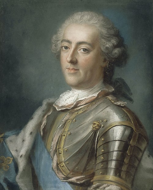 Louis XV (1710–1774), en cuirasse vers 1740, , Gustaf Lundberg