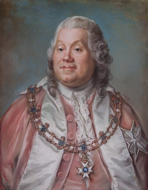 Nils Barck, Court Chancellor, 1780, Gustaf Lundberg