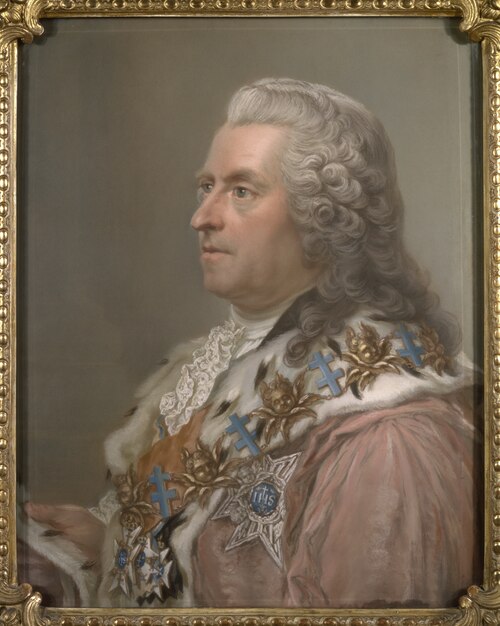 portrait du comte Charles-Gustave de Tessin, 1761, Gustaf Lundberg