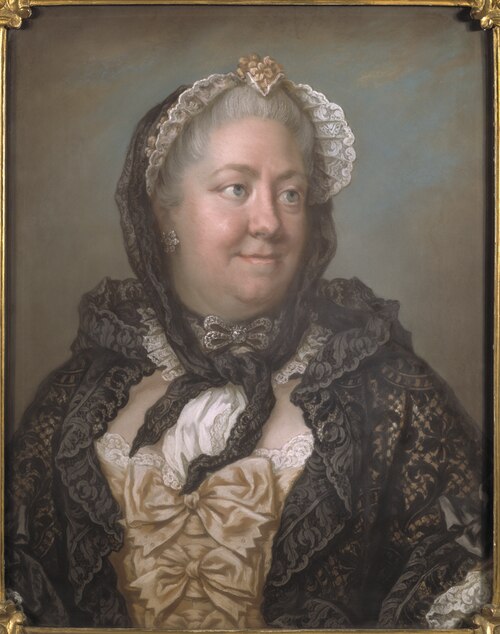 Countess Lovisa Ulrika Tessin, née Sparre, 1750, Gustaf Lundberg