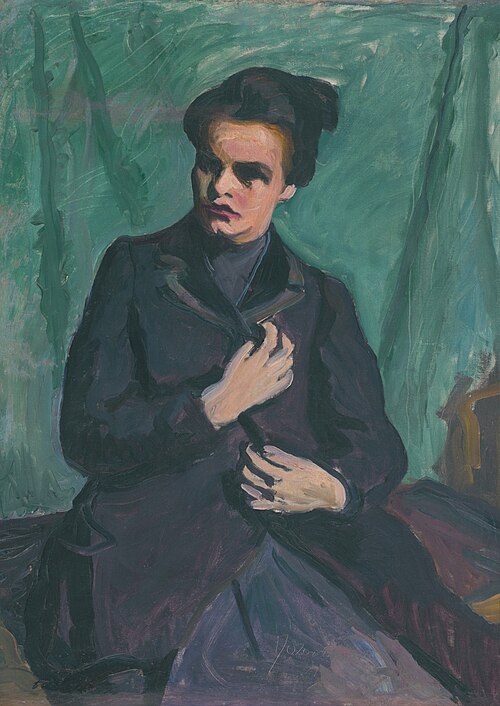 Štúdia k portrétu, 1917, Petar Dobrović