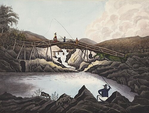 A Bridge over the Rhydol, 1840, Welsh Primitive