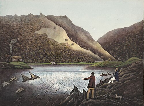 The River Rhydol., 1840, Welsh Primitive