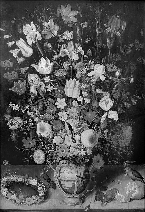 Bunch of flowers, 1620, Peter Binoit