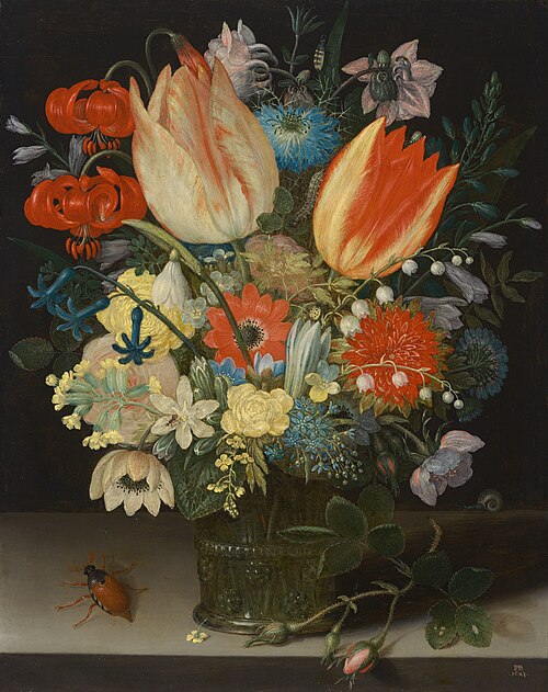 Still Life with Tulips, 1623, Peter Binoit