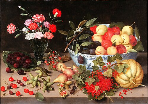 Nature morte, 1618, Peter Binoit