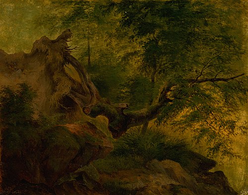 Uprooted Tree (Windthrow), 1860, Jozef Božetech Klemens
