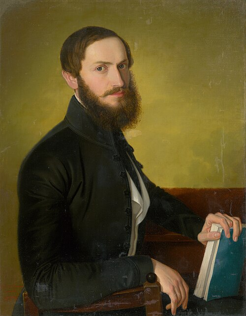 Portrét muža, 1844, Jozef Božetech Klemens