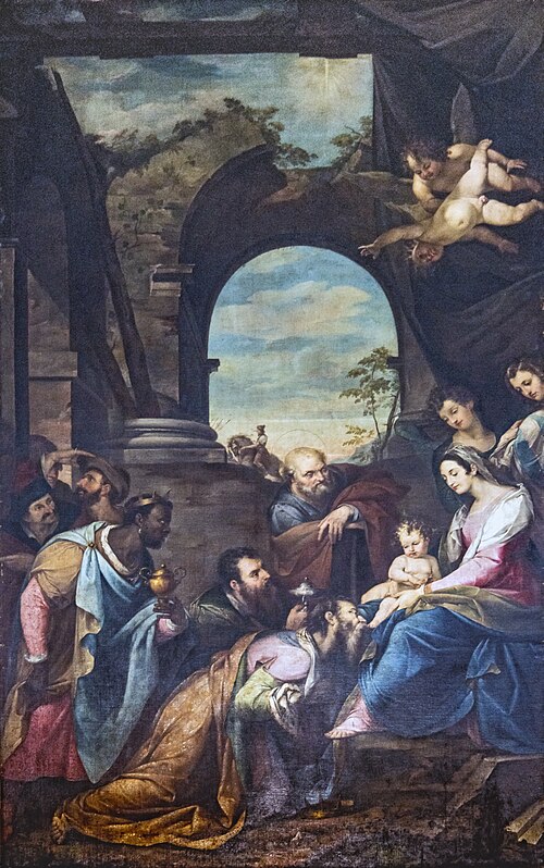 Adoration of the Magi, 1833, Girolamo Michelangelo Grigolet