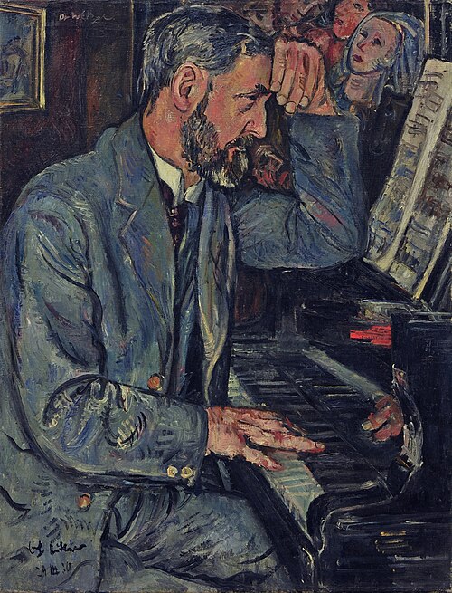 Der Komponist Justus Hermann Wetzel, 1930, Erich Büttner